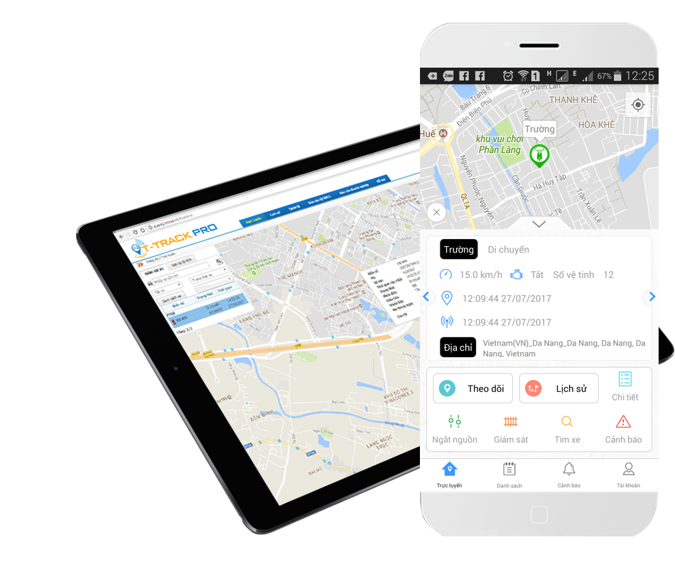 T-Track Pro chạy trên mọi hệ điều hành